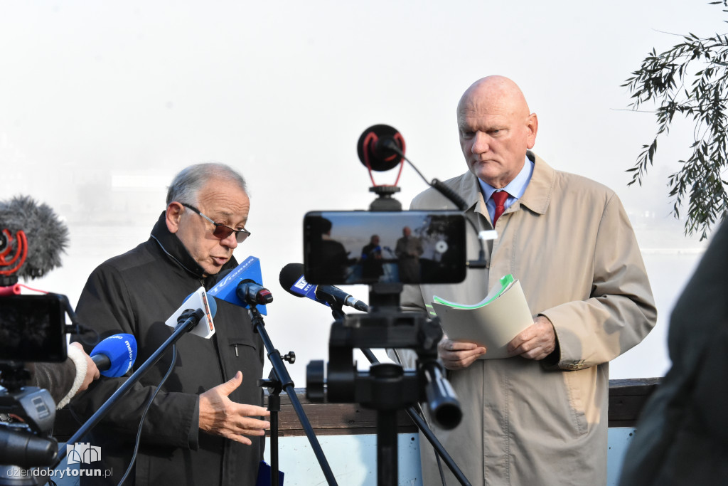 Konferencja prasowa dot. pawilonów na Bulwarze