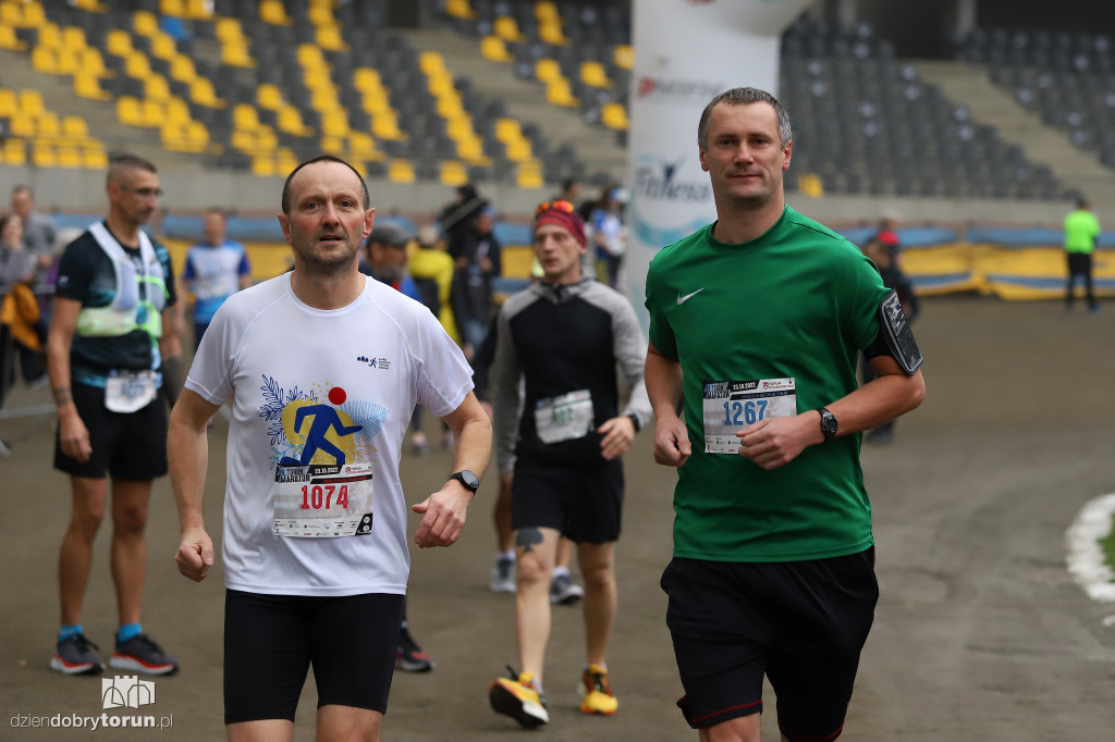 Rywalizacja podczas 39. Toruń Maraton