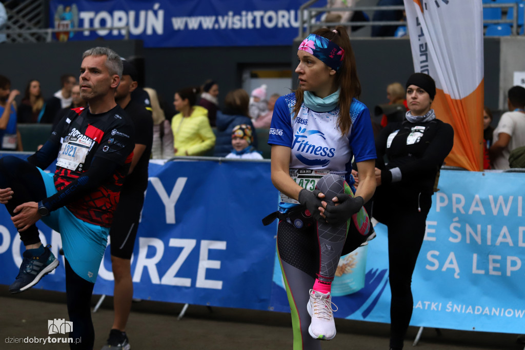 Rywalizacja podczas 39. Toruń Maraton