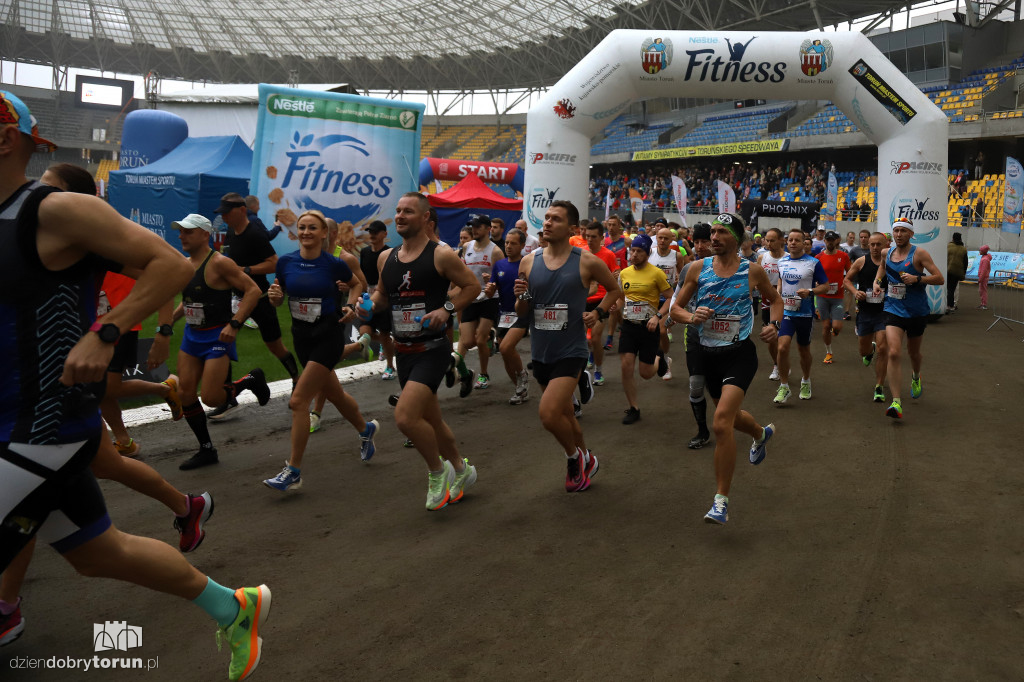 Rywalizacja podczas 39. Toruń Maraton