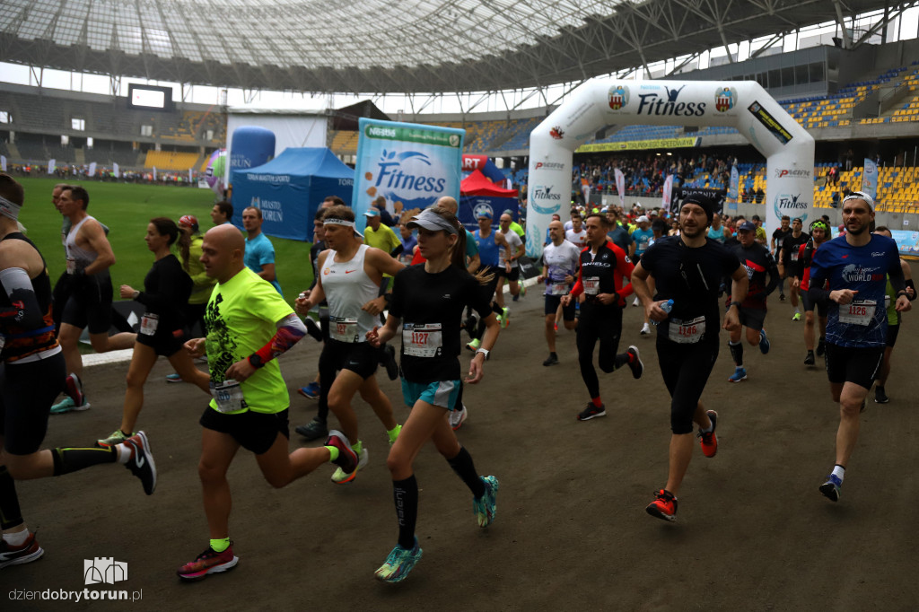 Rywalizacja podczas 39. Toruń Maraton