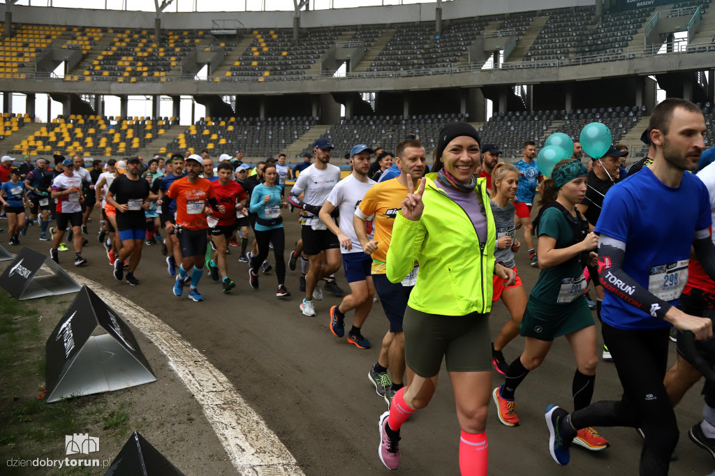 Rywalizacja podczas 39. Toruń Maraton