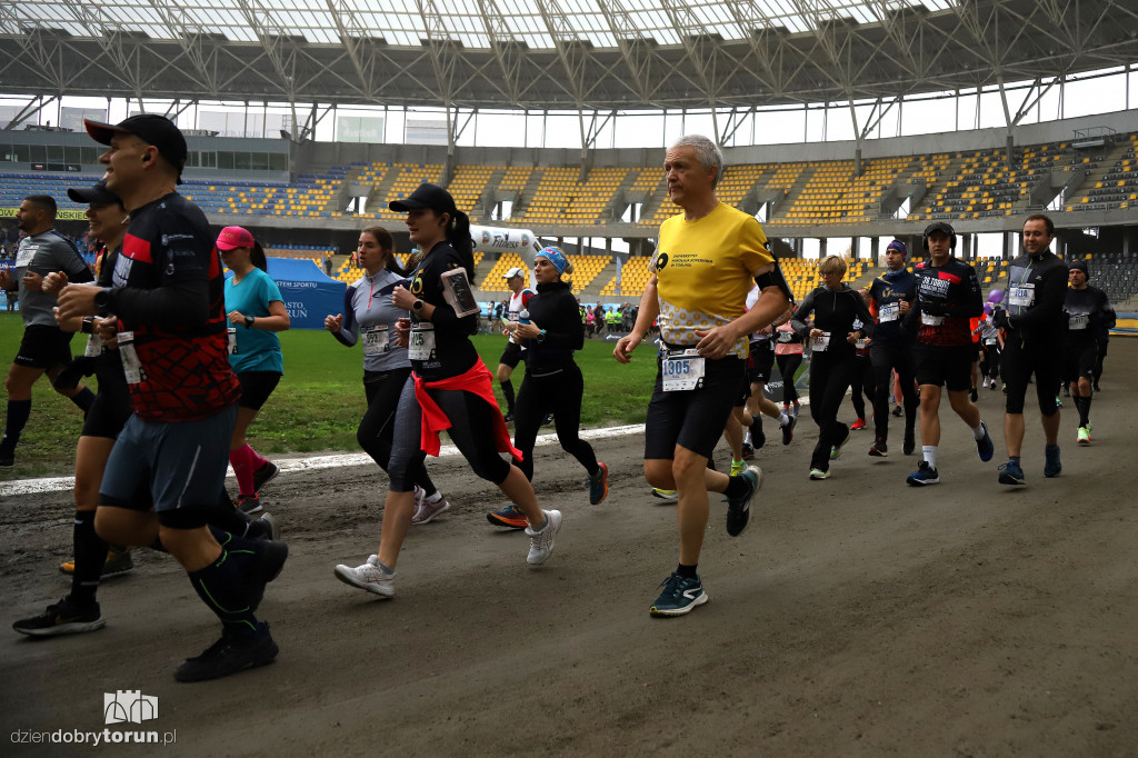 Rywalizacja podczas 39. Toruń Maraton