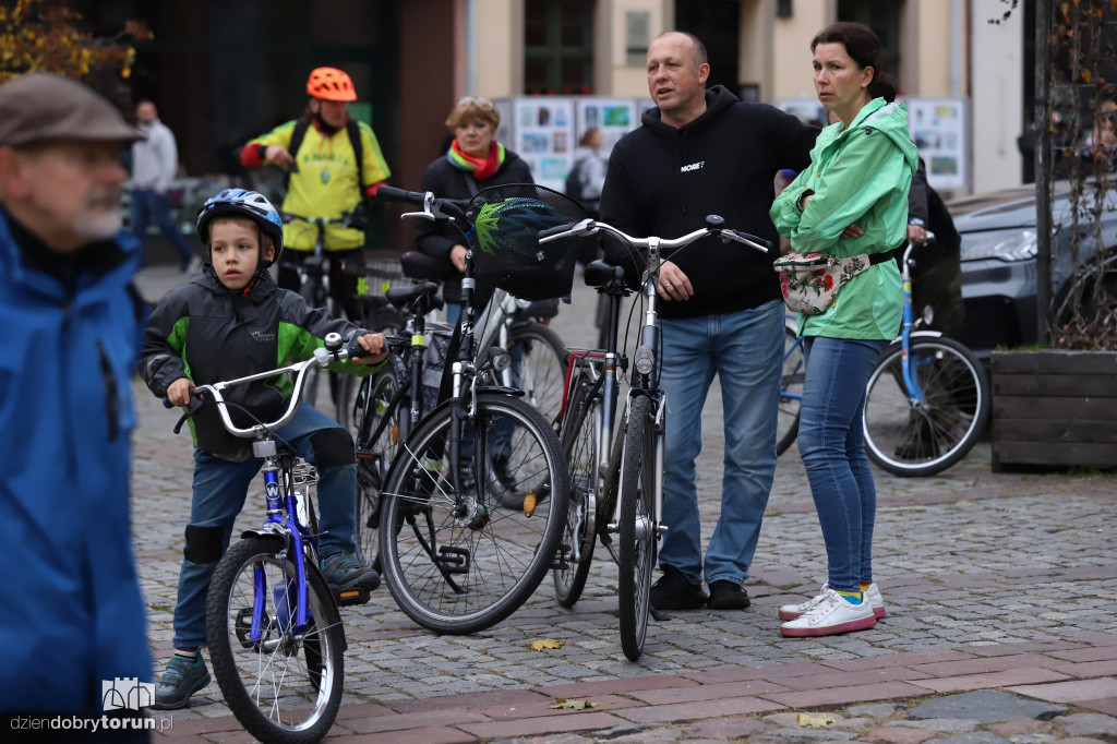 Rowerowa masa krytyczna pod hasłem ,,Bądź widoczny''