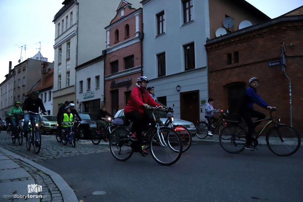 Rowerowa masa krytyczna pod hasłem ,,Bądź widoczny''