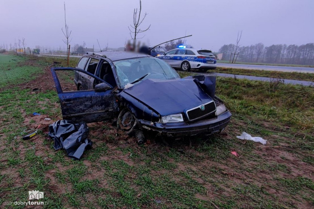 Tragiczny wypadek w powiecie lipnowskim