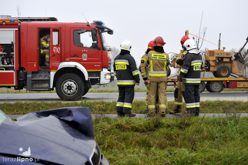 Tragiczny wypadek w powiecie lipnowskim