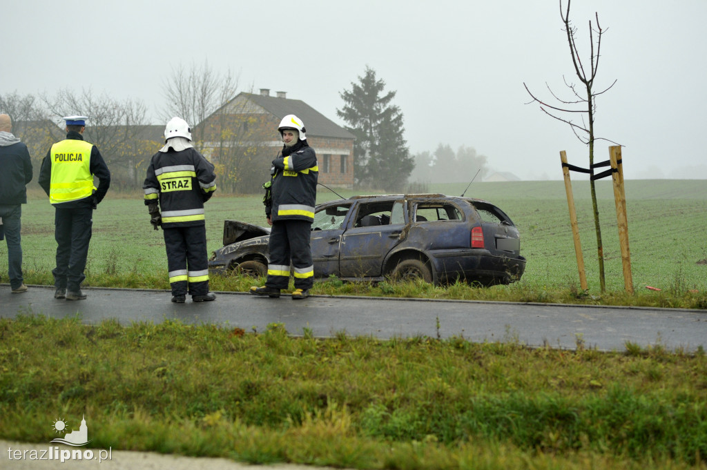 Tragiczny wypadek w powiecie lipnowskim