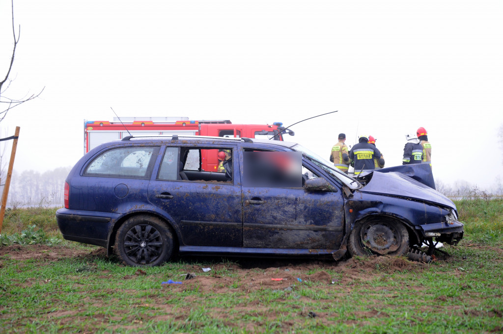 Tragiczny wypadek w powiecie lipnowskim