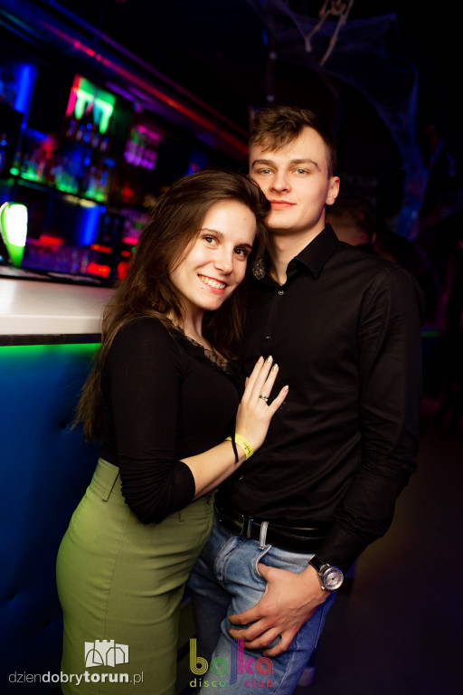 Strrraszna impreza w toruńskiej Bajce