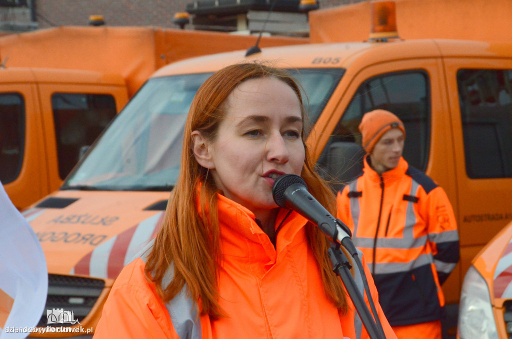 Drogowcy przygotowują się do zimy na autostradzie