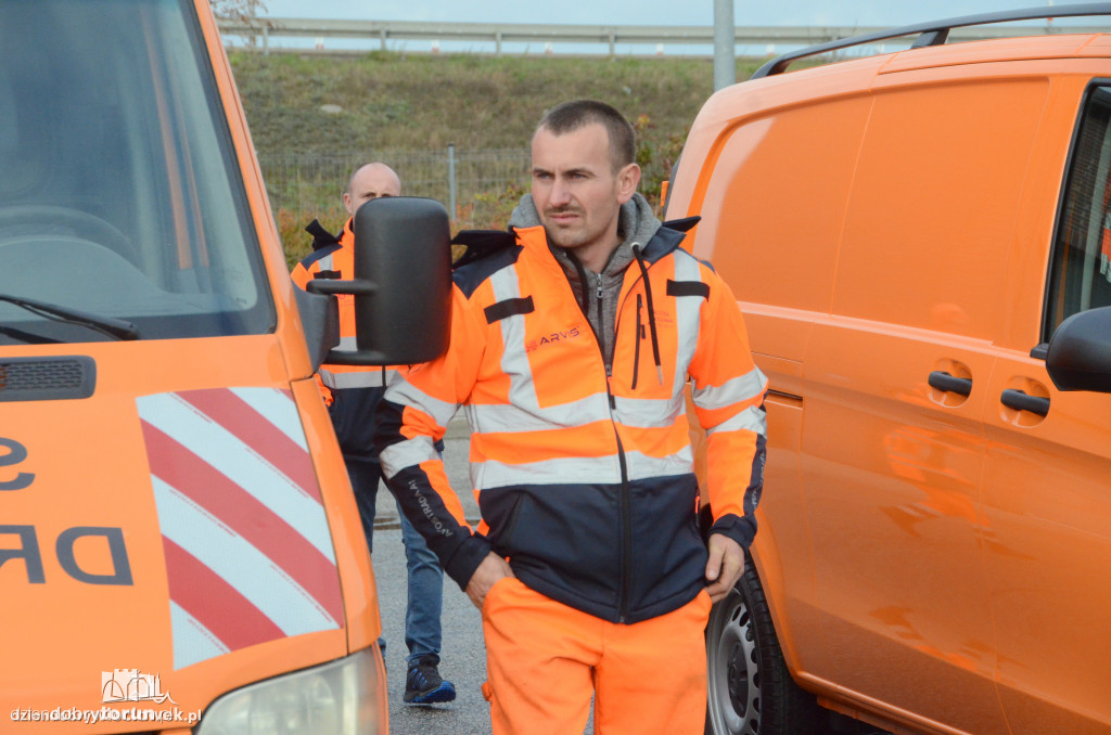 Drogowcy przygotowują się do zimy na autostradzie