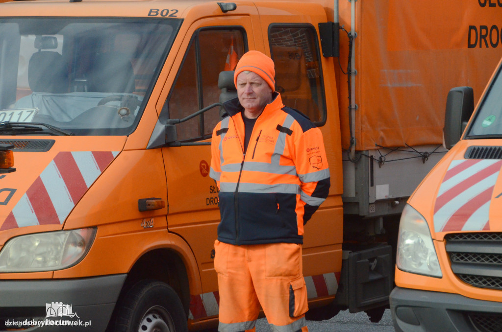 Drogowcy przygotowują się do zimy na autostradzie