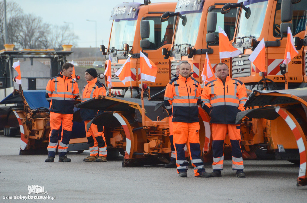 Drogowcy przygotowują się do zimy na autostradzie