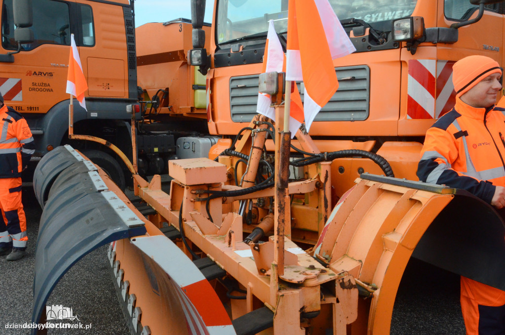 Drogowcy przygotowują się do zimy na autostradzie