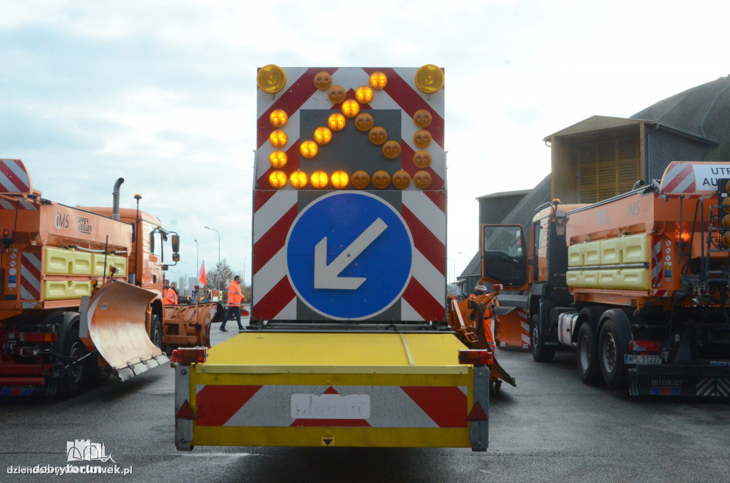 Drogowcy przygotowują się do zimy na autostradzie