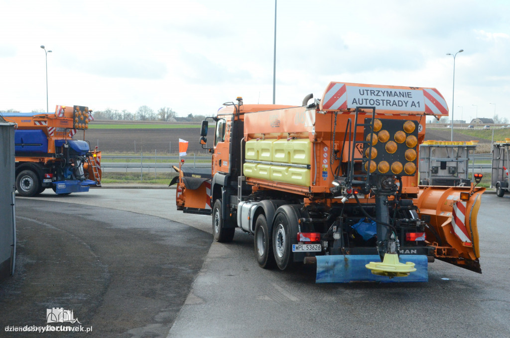 Drogowcy przygotowują się do zimy na autostradzie