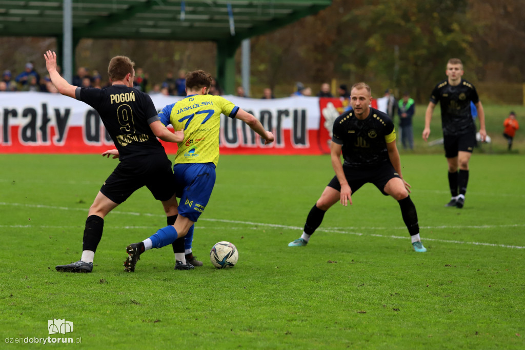 Elana Toruń 2 : 1 Pogoń Mogilno