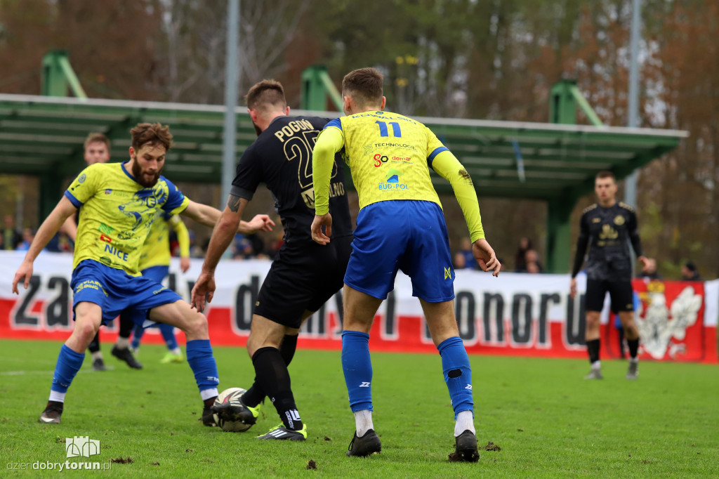 Elana Toruń 2 : 1 Pogoń Mogilno