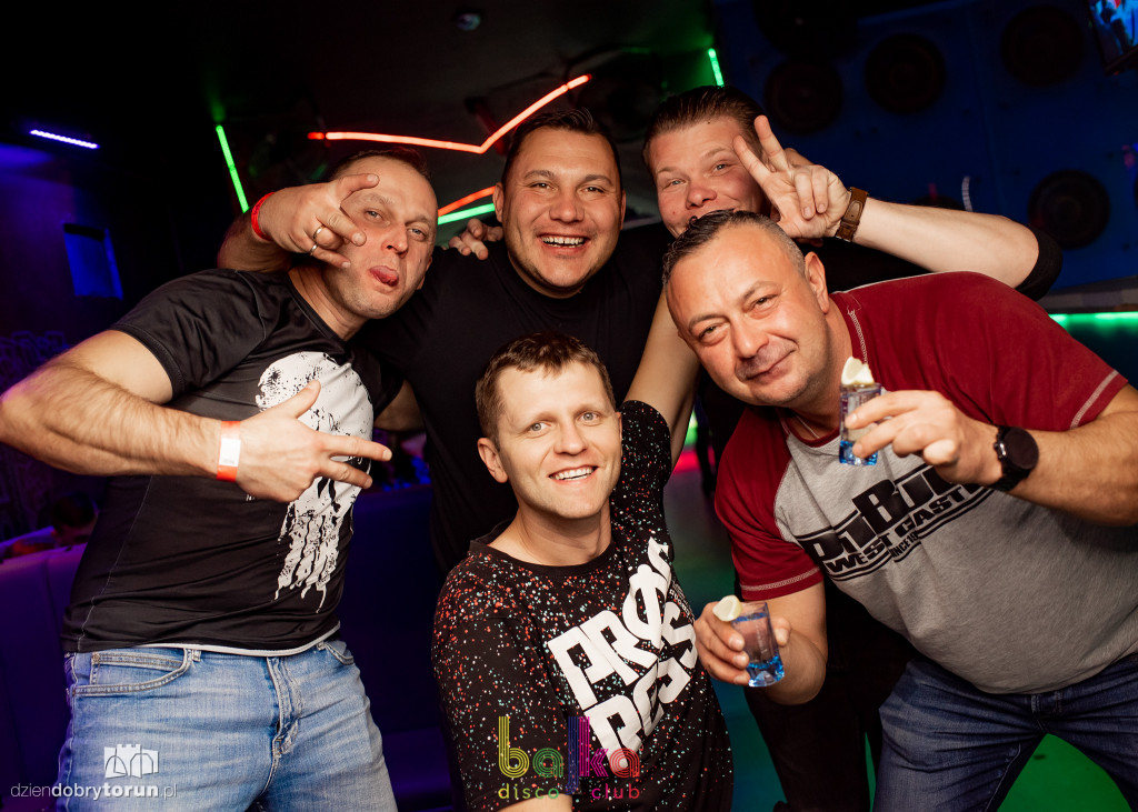 Piątkowa impreza w toruńskiej Bajce
