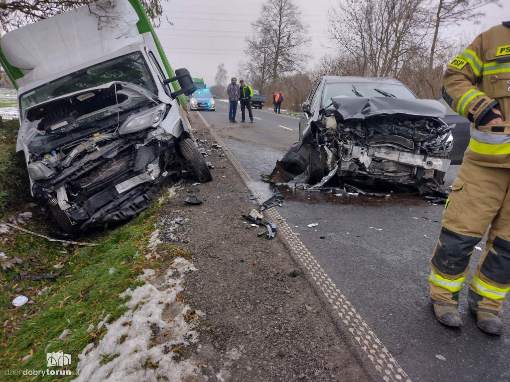 Czołówka w regionie. Są ranni