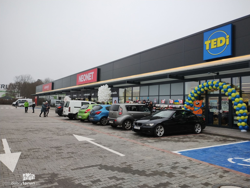 Otwarcie sklepu Tedi w Toruniu