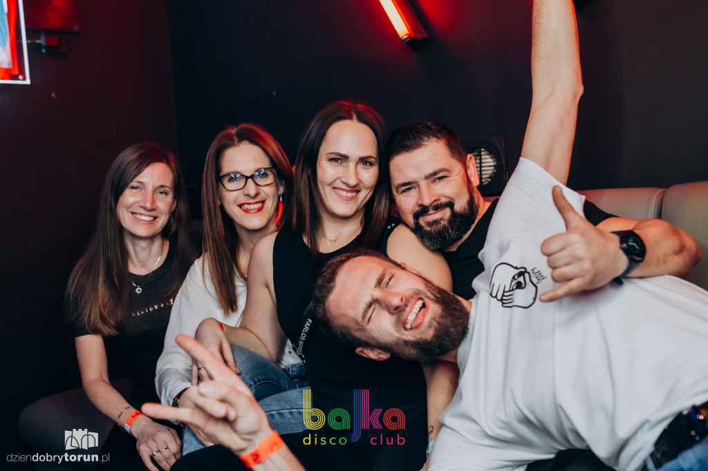 Szalona impreza w klubie Bajka