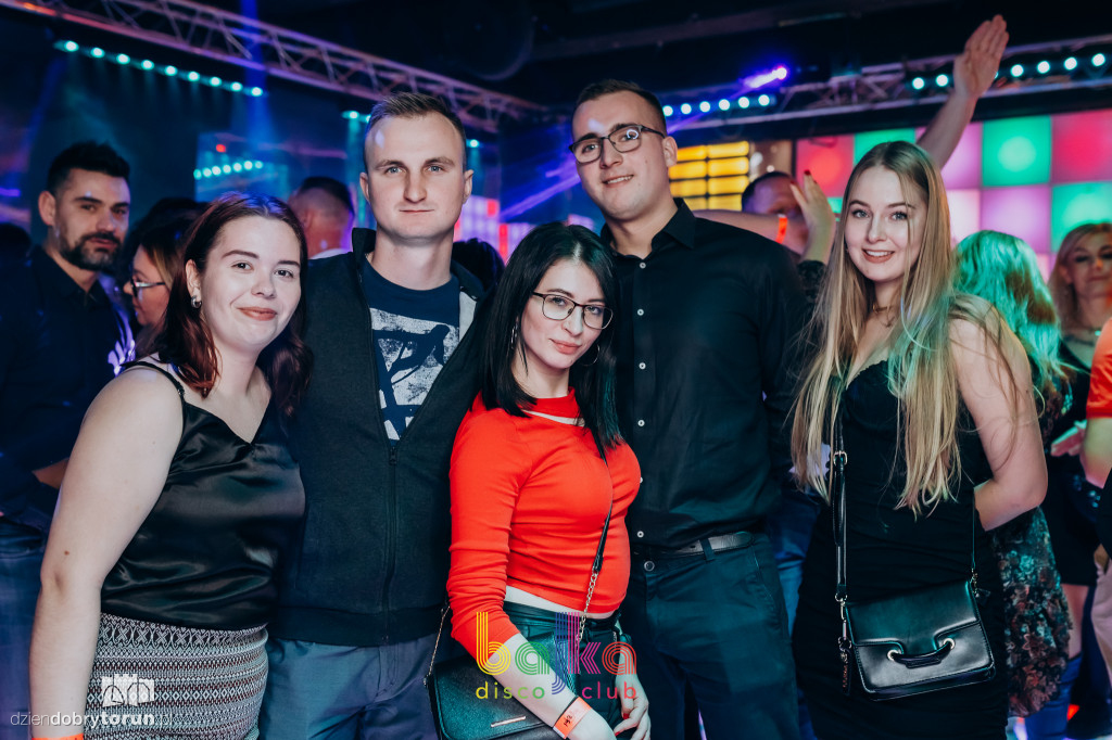 Szalona impreza w klubie Bajka
