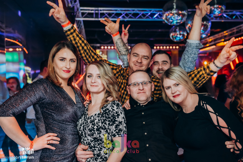 Szalona impreza w klubie Bajka