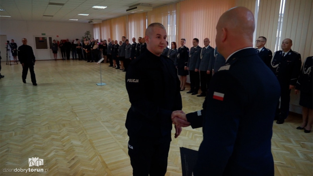 Nowi policjanci w Toruniu i regionie