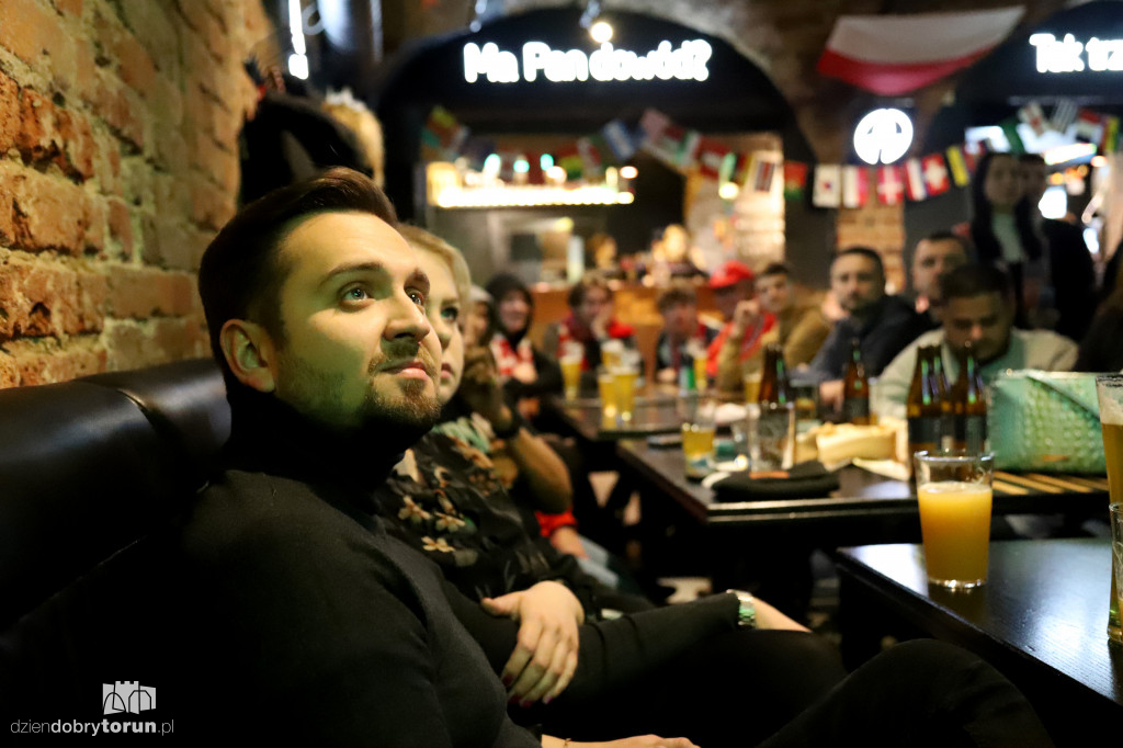 Strefa kibica w Pubie Mentzen