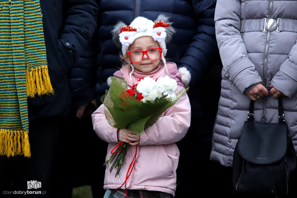 Uroczysta przysięga wojskowa żołnierzy w Toruniu