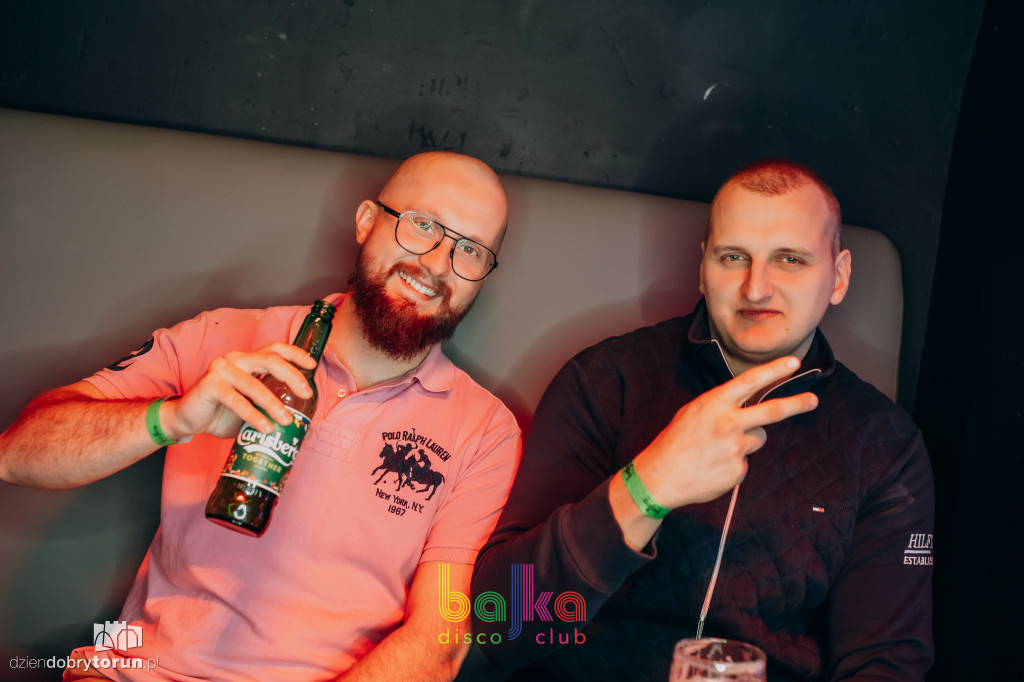 Weekendowa impreza w toruńskiej Bajce