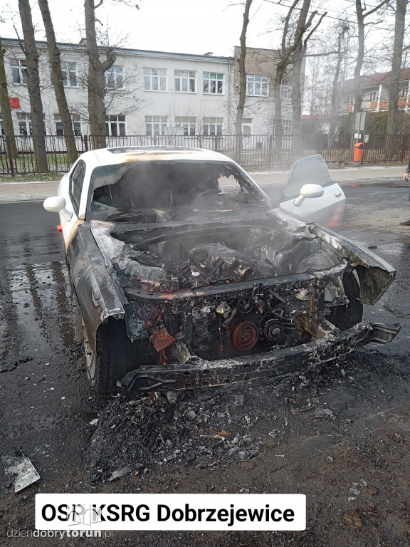 Bardzo groźny pożar pod Toruniem