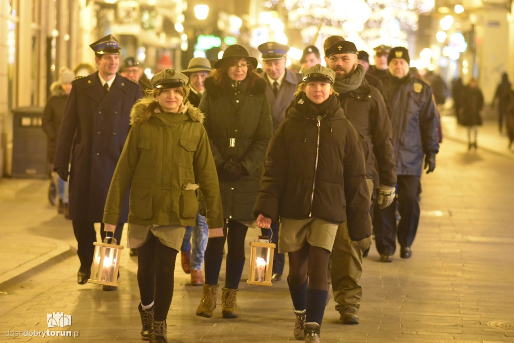 Betlejemskie Światło Pokoju w Toruniu