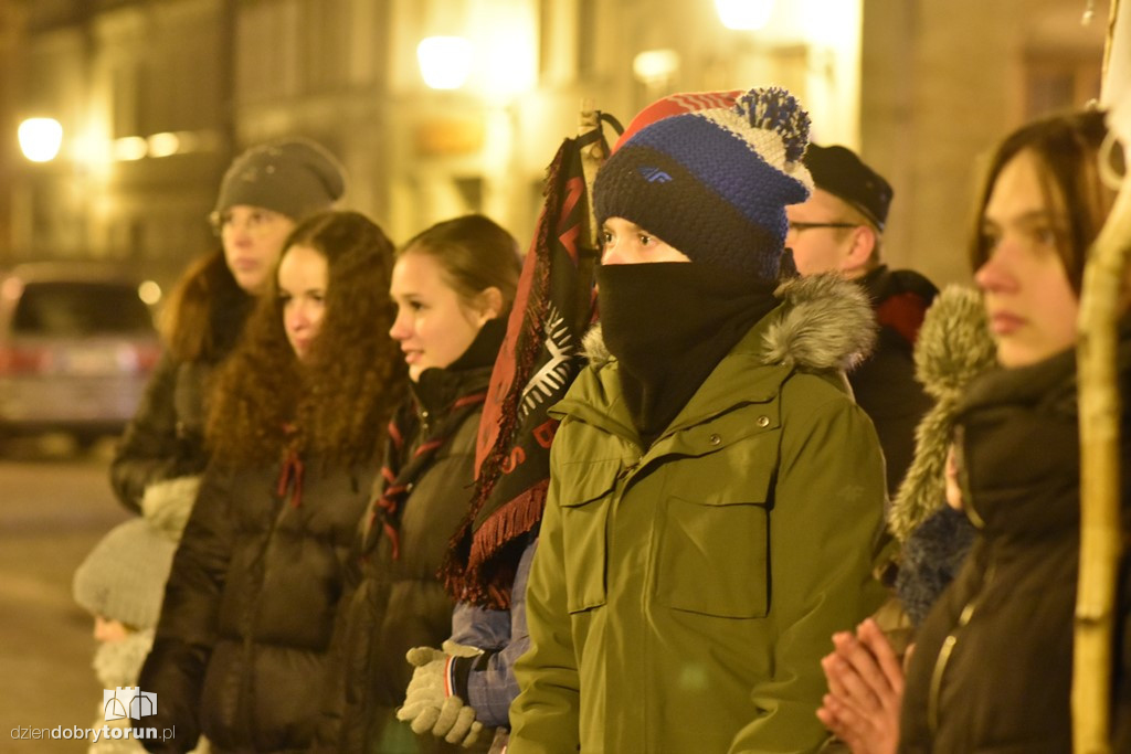 Betlejemskie Światło Pokoju w Toruniu