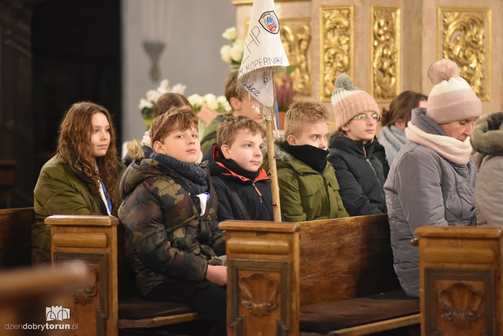 Betlejemskie Światło Pokoju w Toruniu