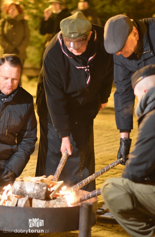 Betlejemskie Światło Pokoju w Toruniu