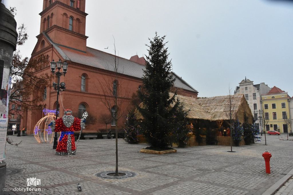 Szopka bożonarodzeniowa na Rynku Nowomiejskim