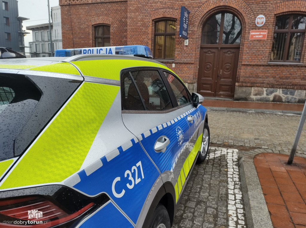 Nowe auto policjantów z Chełmży