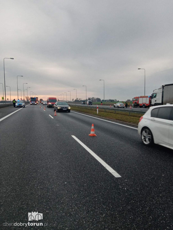 Groźny wypadek na autostradzie A1