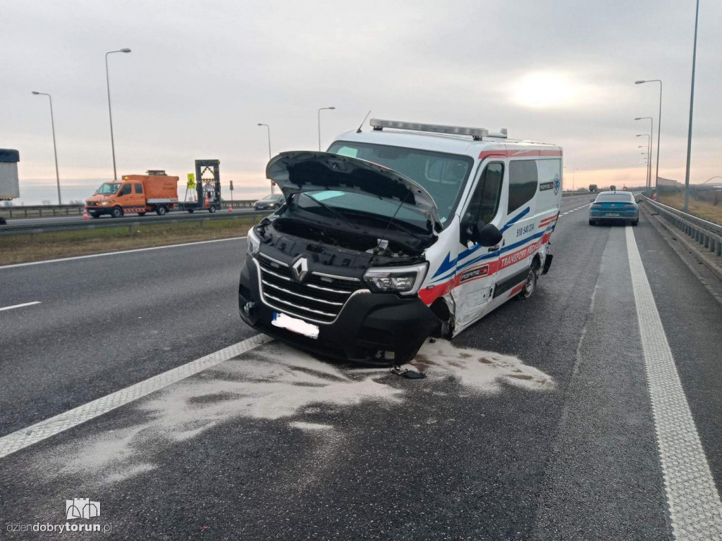 Groźny wypadek na autostradzie A1