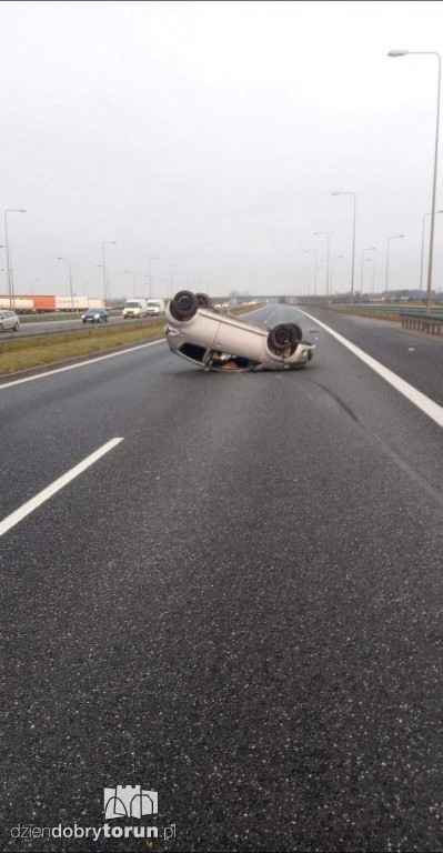 Groźny wypadek na autostradzie A1