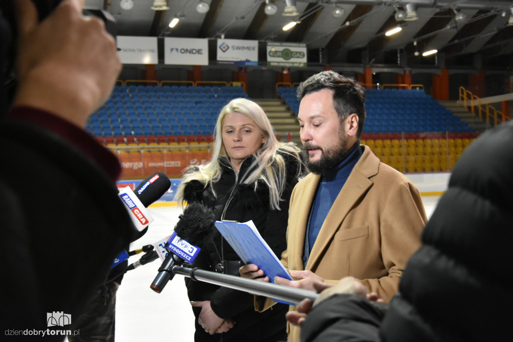 Konferencja prasowa na Tor-Torze