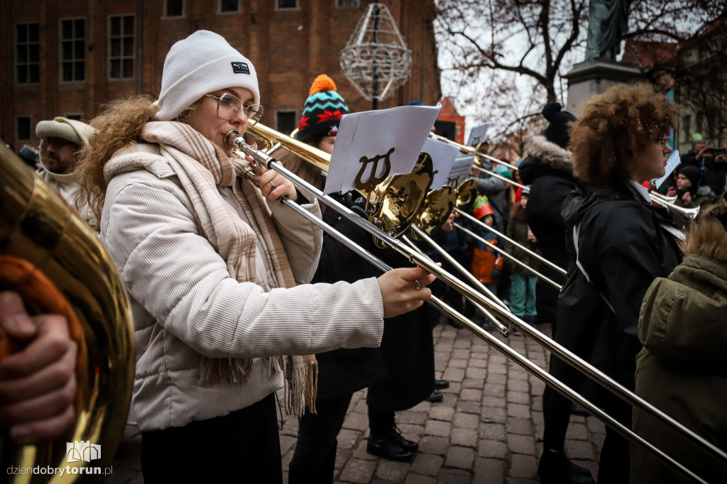 Orszak Trzech Króli ulicą Szeroką