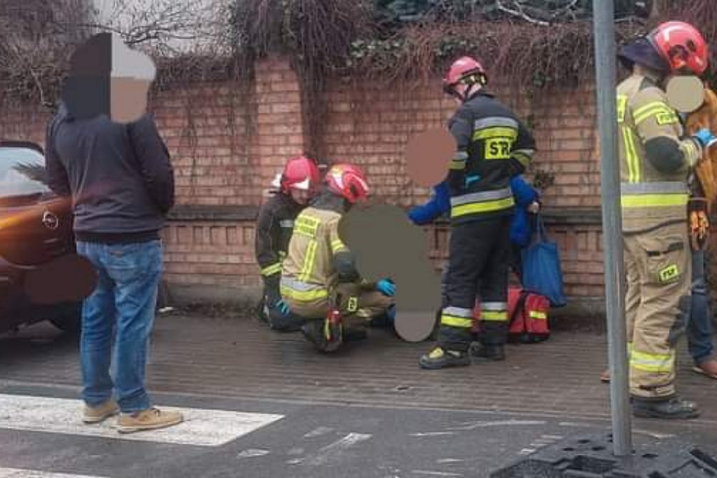 Wypadek przy ulicy Szosa Chełmińska w Toruniu