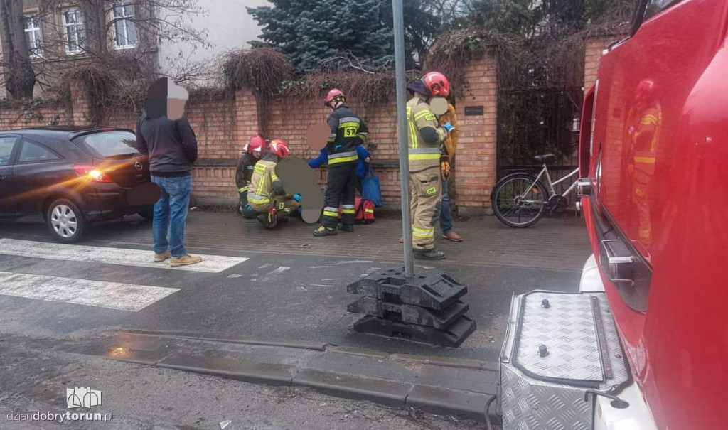 Wypadek przy ulicy Szosa Chełmińska w Toruniu