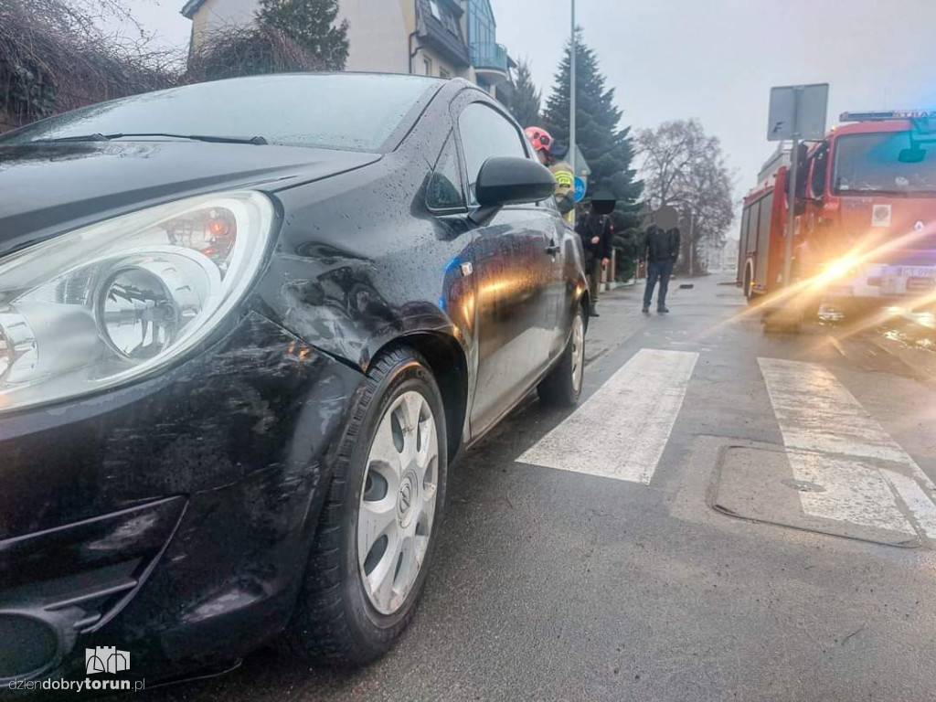 Wypadek przy ulicy Szosa Chełmińska w Toruniu