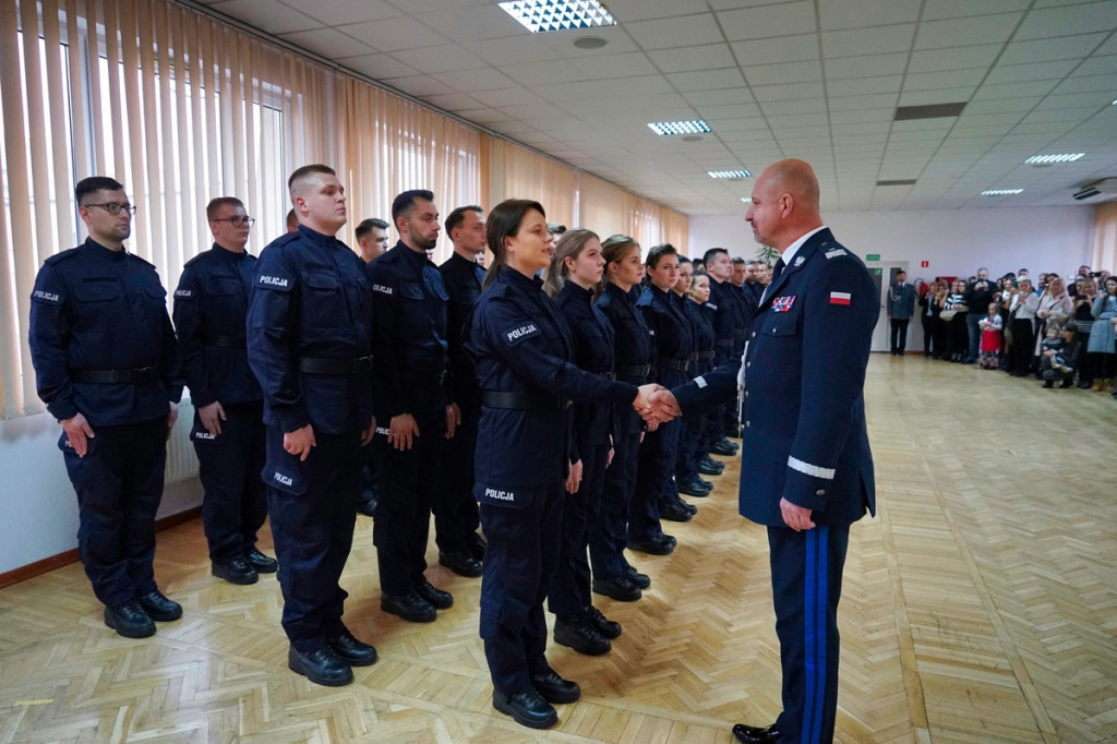 Nowi policjanci w Toruniu i regionie