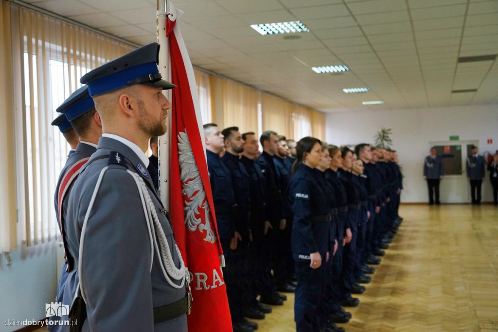 Nowi policjanci w Toruniu i regionie